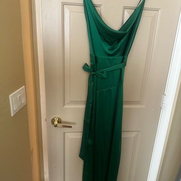 Vici Jade Green Backless Dress - Picture 1 of 5